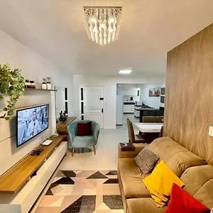 Apartamento Apto Amplo No Coração Da Meia A 130m Do Mar
